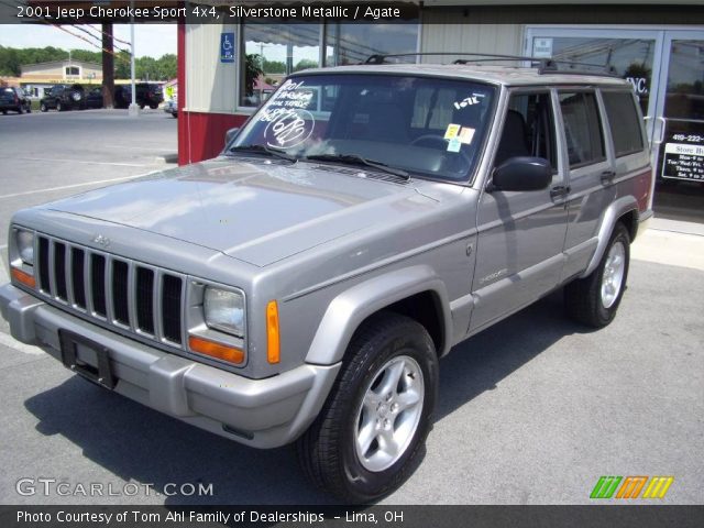 2001 Jeep Cherokee Sport 4x4 in Silverstone Metallic