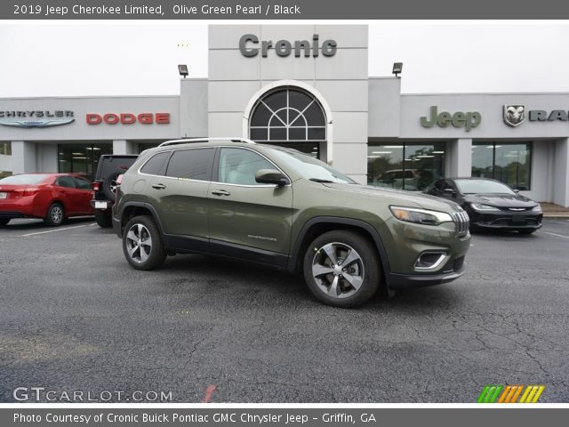 2019 Jeep Cherokee Limited in Olive Green Pearl