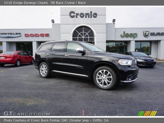 2018 Dodge Durango Citadel in DB Black Crystal