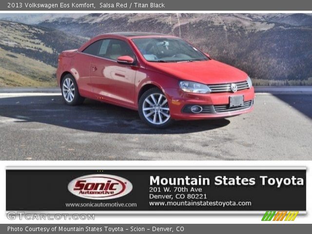 2013 Volkswagen Eos Komfort in Salsa Red