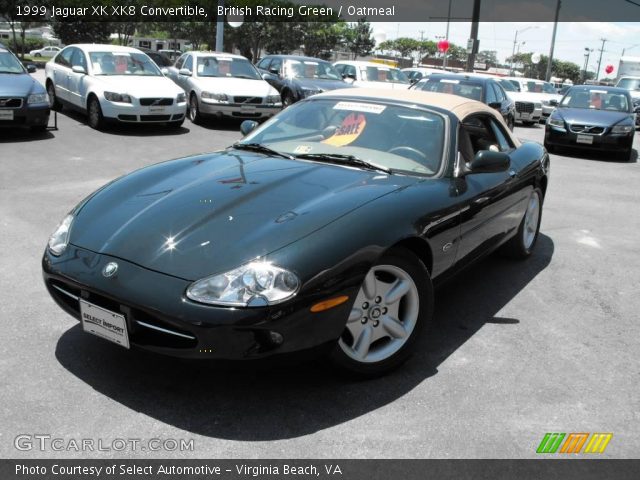 1999 Jaguar XK XK8 Convertible in British Racing Green