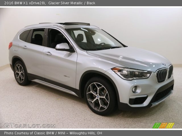 2016 BMW X1 xDrive28i in Glacier Silver Metallic