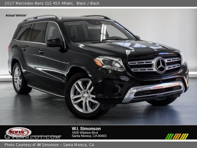 2017 Mercedes-Benz GLS 450 4Matic in Black