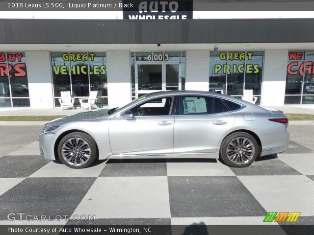 2018 Lexus LS 500 in Liquid Platinum