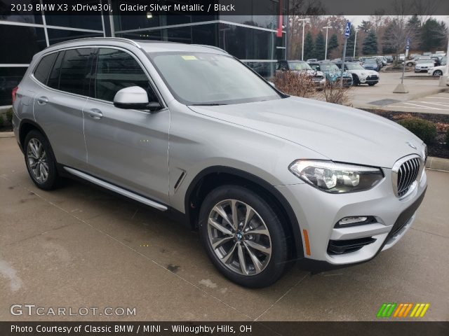 2019 BMW X3 xDrive30i in Glacier Silver Metallic