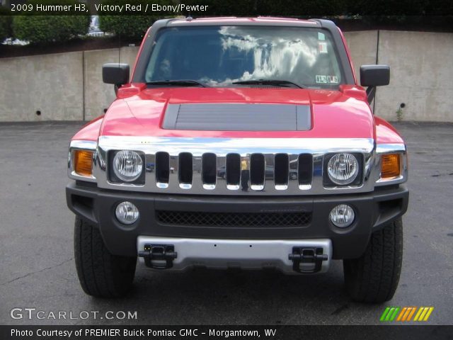 2009 Hummer H3  in Victory Red