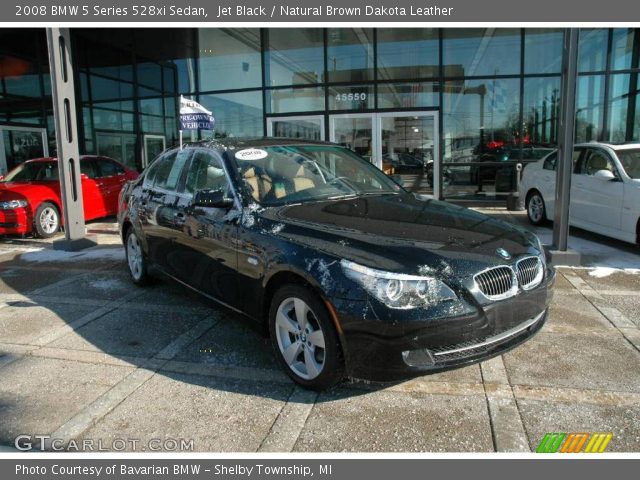 2008 BMW 5 Series 528xi Sedan in Jet Black