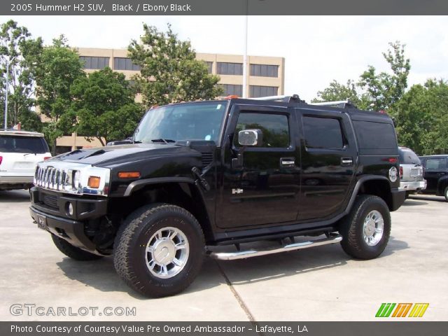 2005 Hummer H2 SUV in Black