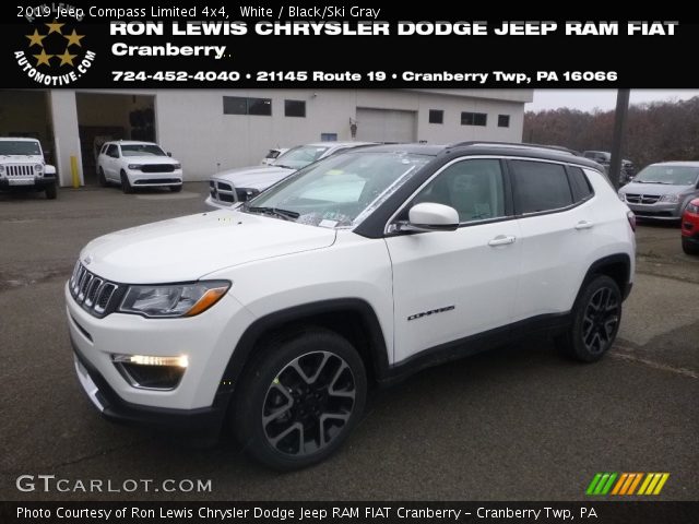 2019 Jeep Compass Limited 4x4 in White