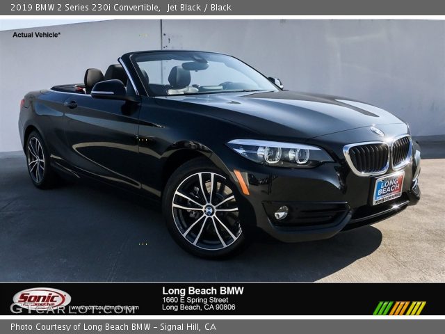 2019 BMW 2 Series 230i Convertible in Jet Black