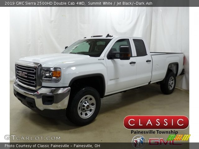 2019 GMC Sierra 2500HD Double Cab 4WD in Summit White