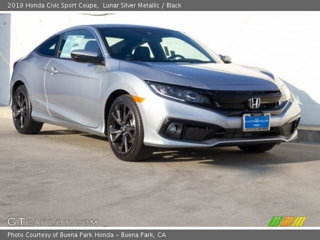 2019 Honda Civic Sport Coupe in Lunar Silver Metallic