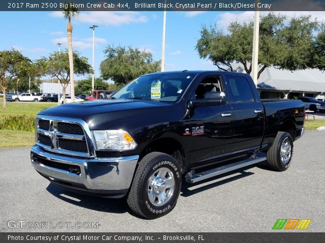 2017 Ram 2500 Big Horn Crew Cab 4x4 in Brilliant Black Crystal Pearl