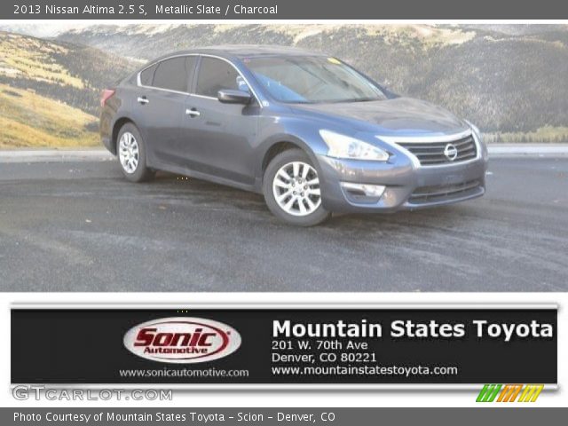 2013 Nissan Altima 2.5 S in Metallic Slate