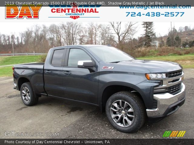 2019 Chevrolet Silverado 1500 LT Z71 Double Cab 4WD in Shadow Gray Metallic