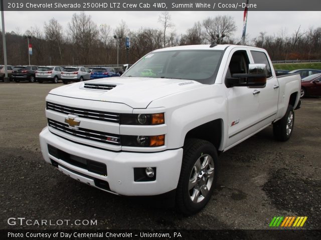 2019 Chevrolet Silverado 2500HD LTZ Crew Cab 4WD in Summit White