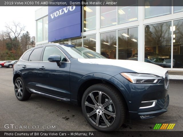 2019 Volvo XC60 T6 AWD Inscription in Denim Blue Metallic