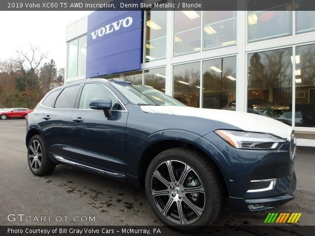 2019 Volvo XC60 T5 AWD Inscription in Denim Blue Metallic