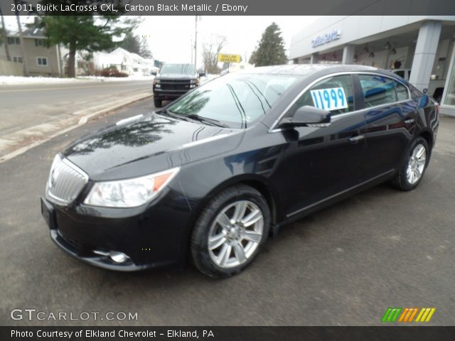 2011 Buick LaCrosse CXL in Carbon Black Metallic