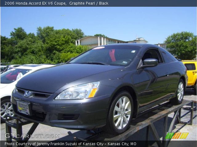 2006 Honda Accord EX V6 Coupe in Graphite Pearl