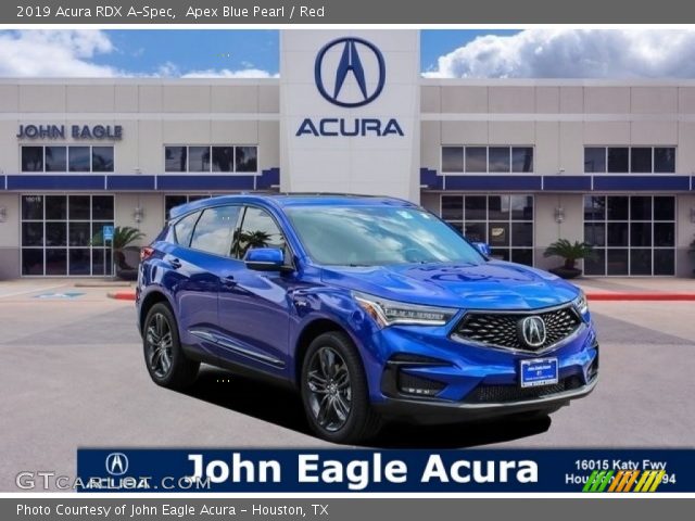 2019 Acura RDX A-Spec in Apex Blue Pearl