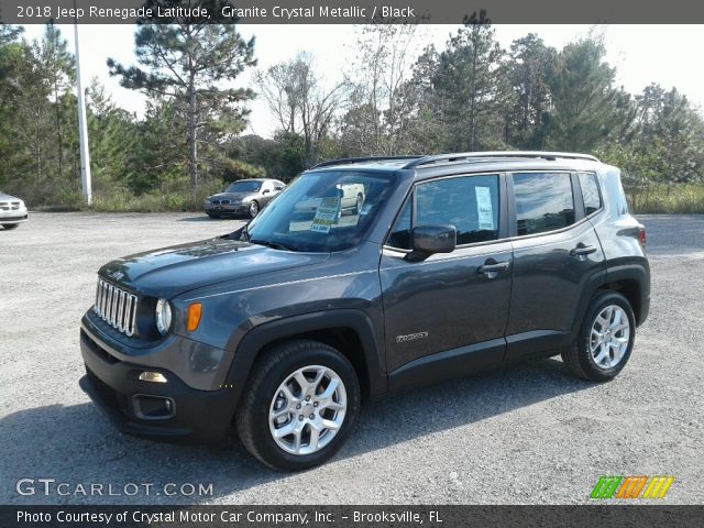 2018 Jeep Renegade Latitude in Granite Crystal Metallic