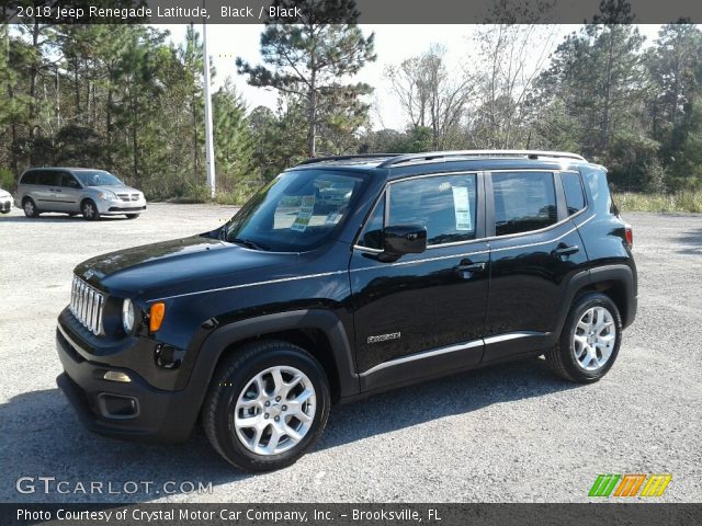 2018 Jeep Renegade Latitude in Black