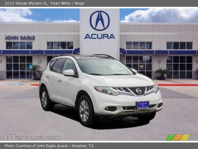 2013 Nissan Murano SL in Pearl White