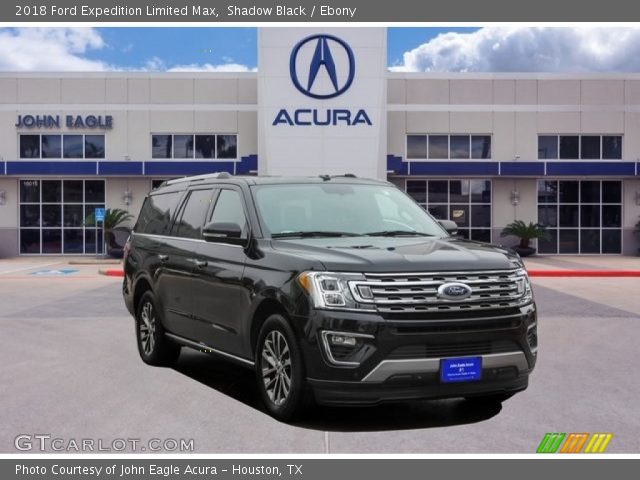 2018 Ford Expedition Limited Max in Shadow Black
