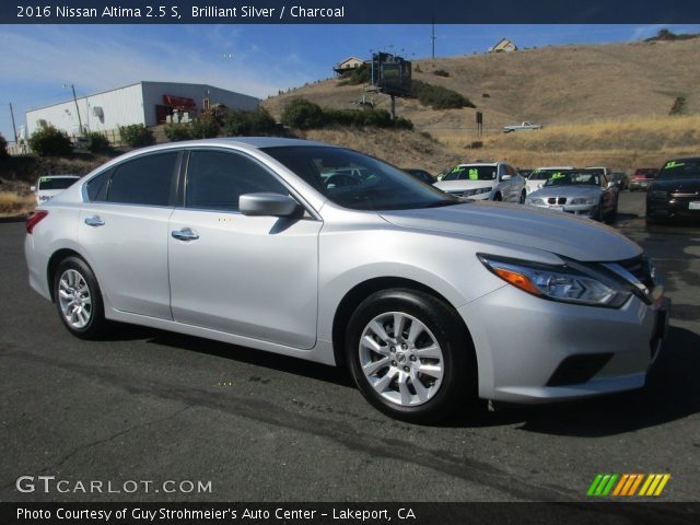 2016 Nissan Altima 2.5 S in Brilliant Silver