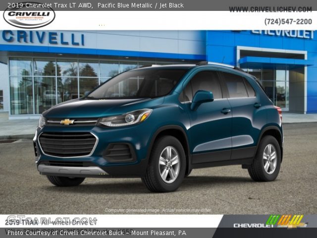 2019 Chevrolet Trax LT AWD in Pacific Blue Metallic