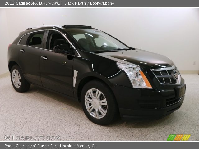 2012 Cadillac SRX Luxury AWD in Black Raven
