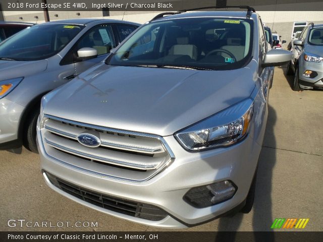2018 Ford Escape SE 4WD in Ingot Silver