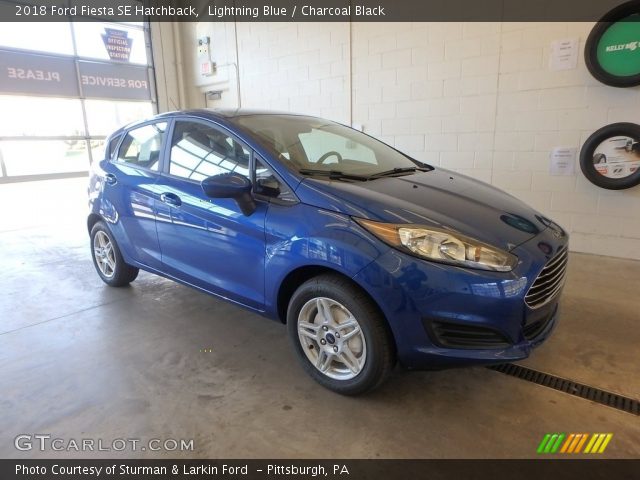2018 Ford Fiesta SE Hatchback in Lightning Blue