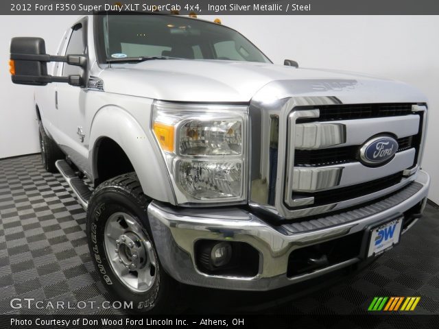 2012 Ford F350 Super Duty XLT SuperCab 4x4 in Ingot Silver Metallic