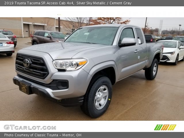 2019 Toyota Tacoma SR Access Cab 4x4 in Silver Sky Metallic
