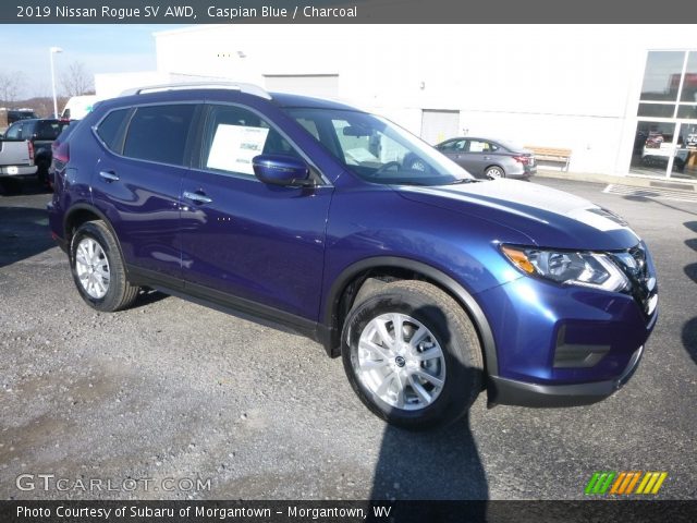 2019 Nissan Rogue SV AWD in Caspian Blue