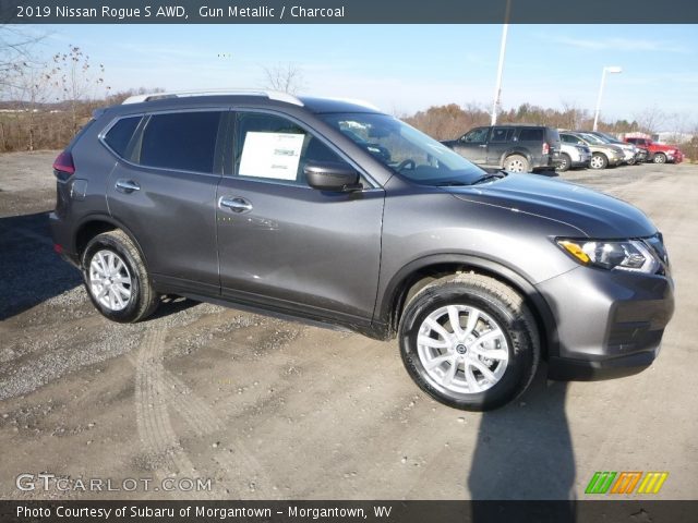 2019 Nissan Rogue S AWD in Gun Metallic