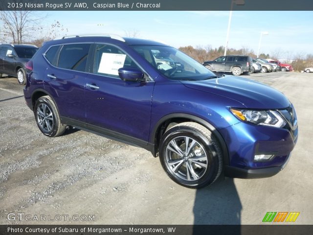 2019 Nissan Rogue SV AWD in Caspian Blue