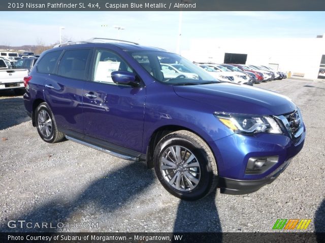 2019 Nissan Pathfinder SL 4x4 in Caspian Blue Metallic