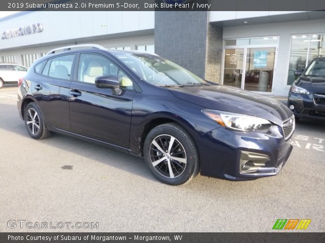 2019 Subaru Impreza 2.0i Premium 5-Door in Dark Blue Pearl