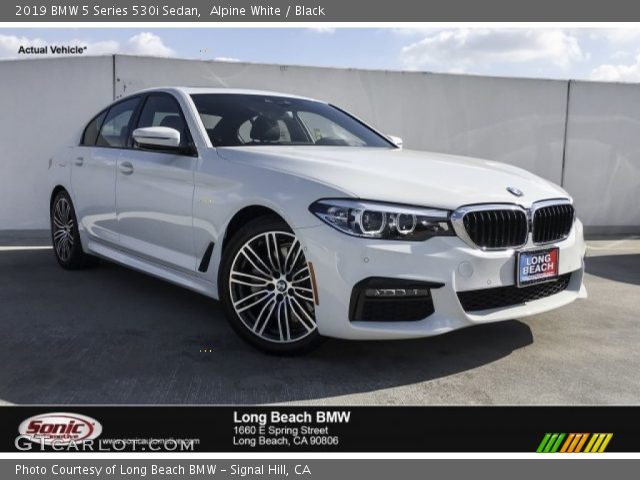2019 BMW 5 Series 530i Sedan in Alpine White