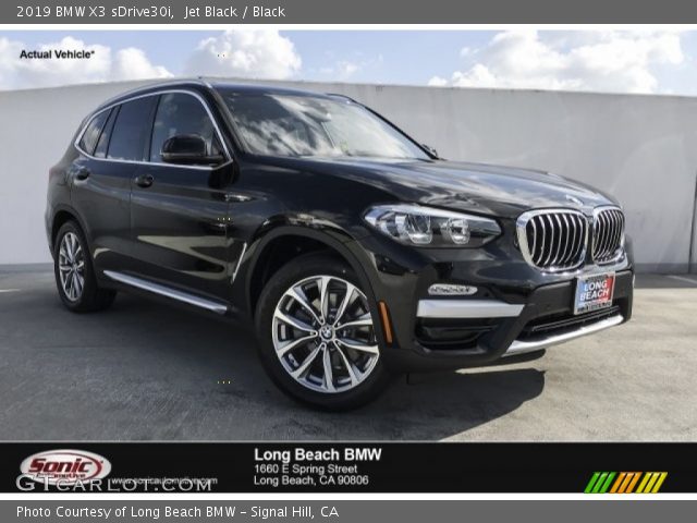 2019 BMW X3 sDrive30i in Jet Black