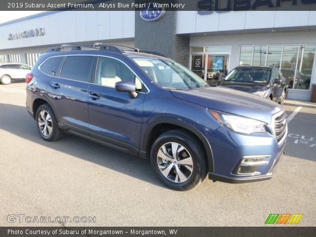 2019 Subaru Ascent Premium in Abyss Blue Pearl