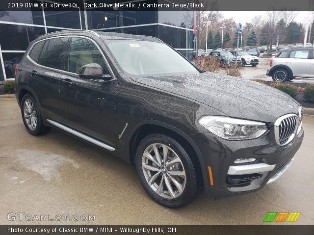 2019 BMW X3 xDrive30i in Dark Olive Metallic
