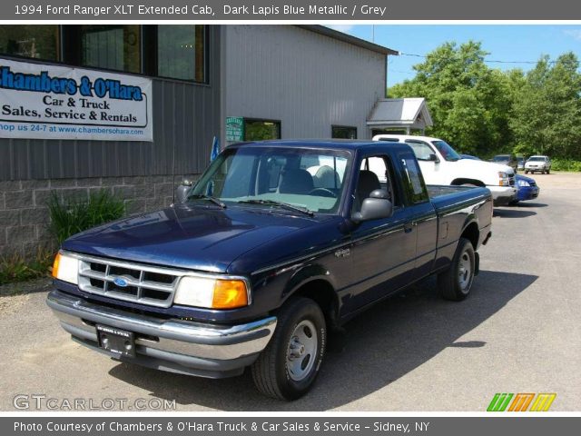 1994 Ford Ranger XLT Extended Cab in Dark Lapis Blue Metallic