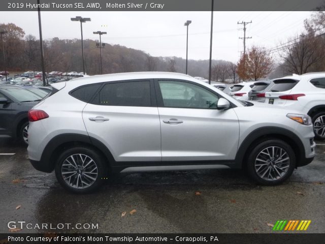 2019 Hyundai Tucson SEL AWD in Molten Silver