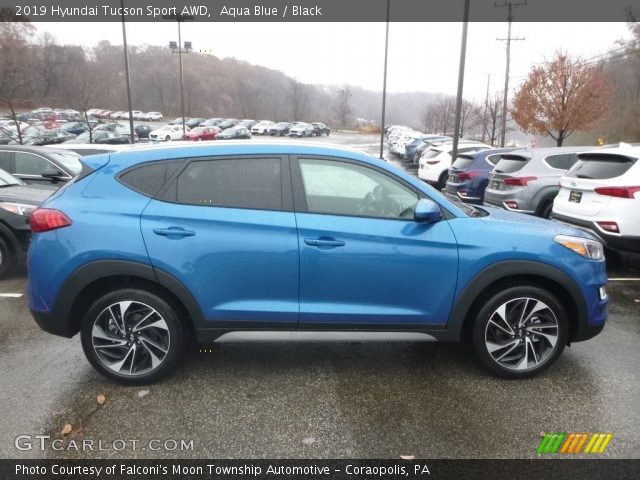 2019 Hyundai Tucson Sport AWD in Aqua Blue