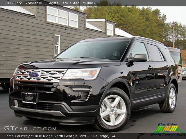 2019 Ford Explorer XLT in Agate Black
