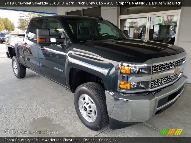 2019 Chevrolet Silverado 2500HD Work Truck Crew Cab 4WD in Graphite Metallic